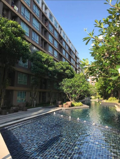 5R0009 คอนโดมิเนียม 1 ห้องนอน 1 ห้องน้ำ ให้เช่าเดือนละ 15,000 บาท โซนกะทู้