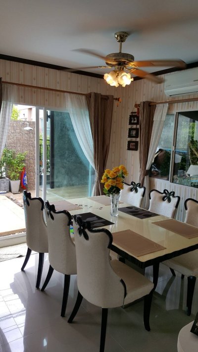 5R0064 ให้เช่าบ้านเดี่ยวพร้อมสระว่ายน้ำ 3 ห้องนอน 2 ห้องน้ำ ราคา 60,000/เดือน โซนกะทู้