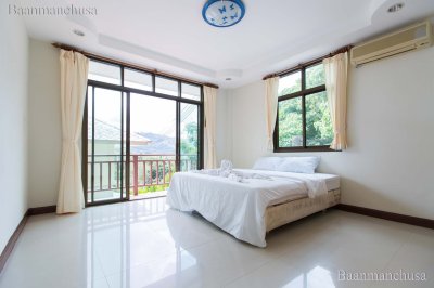 5R0074 ให้เช่าบ้านเดี่ยวสองชั้น 3ห้องนอน 2ห้องน้ำ ราคา 25,000/เดือน โซนกะทู้