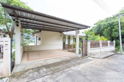 5R0074 ให้เช่าบ้านเดี่ยวสองชั้น 3ห้องนอน 2ห้องน้ำ ราคา 25,000/เดือน โซนกะทู้