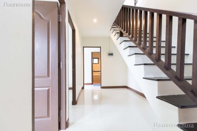 5R0074 ให้เช่าบ้านเดี่ยวสองชั้น 3ห้องนอน 2ห้องน้ำ ราคา 25,000/เดือน โซนกะทู้