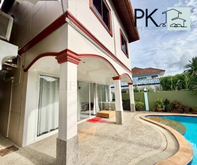 5R0100 ให้เช่าบ้านเดี่ยวพร้อมสระว่ายน้ำ 4ห้องนอน 4ห้องน้ำ ราคา 55,000/เดือน โซนกะทู้