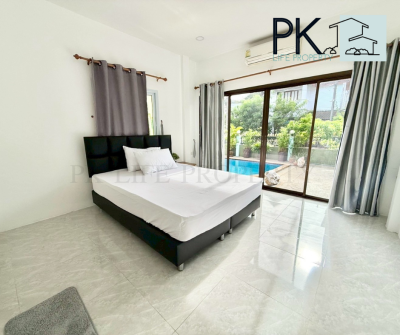 5R0100 ให้เช่าบ้านเดี่ยวพร้อมสระว่ายน้ำ 4ห้องนอน 4ห้องน้ำ ราคา 55,000/เดือน โซนกะทู้