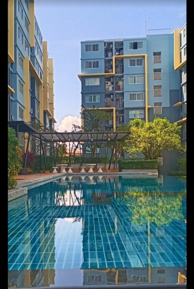 5R0120 คอนโดมิเนียม 1 ห้องนอน 1 ห้องน้ำ ให้เช่าเดือนละ 15,000 บาท โซนกะทู้