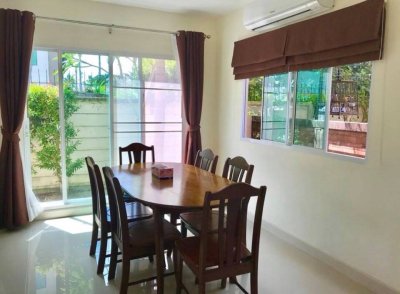 5R0127 ให้เช่าบ้านเดี่ยวสองชั้น 3 ห้องนอน 2 ห้องน้ำ ราคา 45,000/เดือน โซนกะทู้