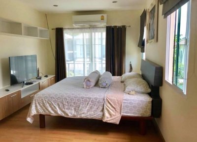 5R0127 ให้เช่าบ้านเดี่ยวสองชั้น 3 ห้องนอน 2 ห้องน้ำ ราคา 45,000/เดือน โซนกะทู้