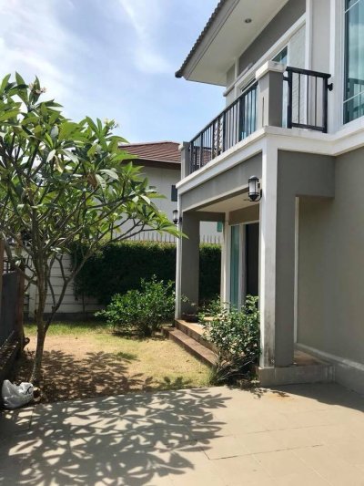 5R0127 ให้เช่าบ้านเดี่ยวสองชั้น 3 ห้องนอน 2 ห้องน้ำ ราคา 45,000/เดือน โซนกะทู้