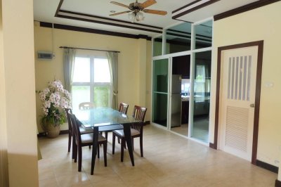 5R0133 ให้เช่าบ้านเดี่ยวชั้นเดียว 3 ห้องนอน 2 ห้องน้ำ ราคา 30,000/เดือน โซนกะทู้