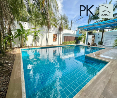 5R0165 Pool villa for rent 4bedrooms 4bathrooms 120,000/month at kathu