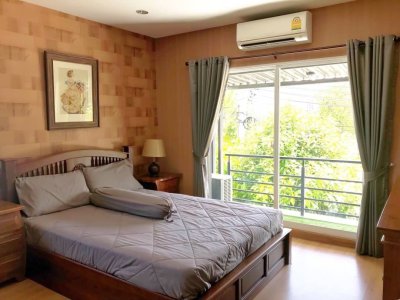 5R0217 ให้เช่าบ้านเดี่ยวสองชั้น 3ห้องนอน 2ห้องน้ำ ราคา 35,000/เดือน โซนกะทู้