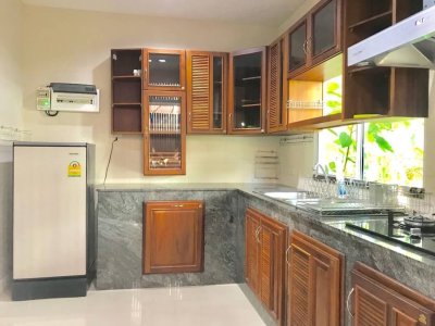 5R0217 ให้เช่าบ้านเดี่ยวสองชั้น 3ห้องนอน 2ห้องน้ำ ราคา 35,000/เดือน โซนกะทู้