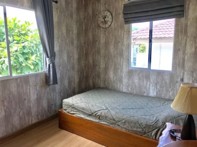 5R0217 ให้เช่าบ้านเดี่ยวสองชั้น 3ห้องนอน 2ห้องน้ำ ราคา 35,000/เดือน โซนกะทู้