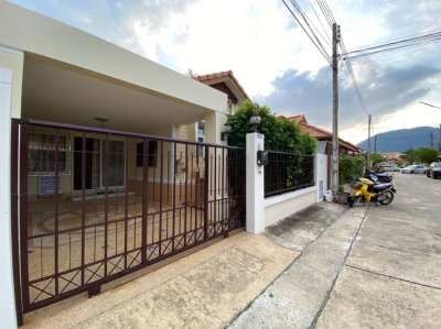 5R0263 ให้เช่าบ้านเดี่ยวชั้นเดียว 3ห้องนอน 2ห้องน้ำ ราคา 20,000/เดือน โซนกะทู้