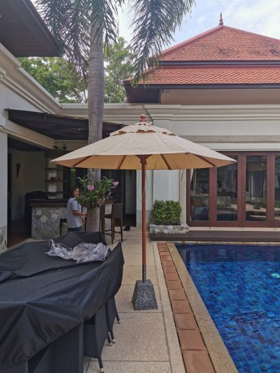 5R0288 Pool villa for rent 4 bedroom 6 bathroom 200,000/month at kathu