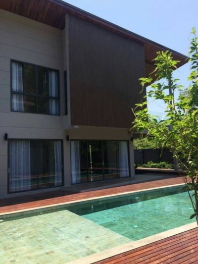 5R0288 Pool villa for rent 4 bedroom 6 bathroom 200,000/month at kathu