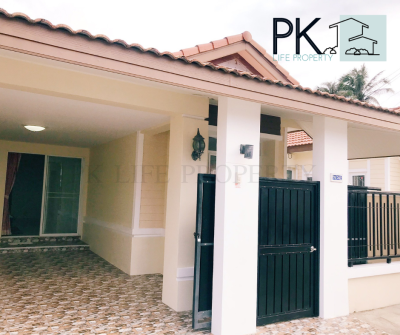 5R0299 ให้เช่าบ้านเดี่ยวชั้นเดียว 3 ห้องนอน 2 ห้องน้ำ ราคา 25,000/เดือน โซนกะทู้