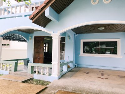 5R0309 ให้เช่าบ้านเดี่ยวสองชั้น 3ห้องนอน 3ห้องน้ำ ราคา 35,000/เดือน โซนกะทู้