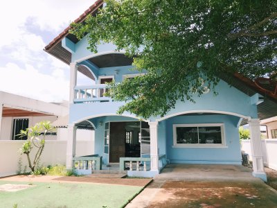 5R0309 ให้เช่าบ้านเดี่ยวสองชั้น 3ห้องนอน 3ห้องน้ำ ราคา 35,000/เดือน โซนกะทู้