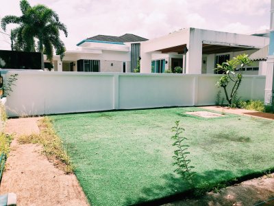 5R0309 ให้เช่าบ้านเดี่ยวสองชั้น 3ห้องนอน 3ห้องน้ำ ราคา 35,000/เดือน โซนกะทู้