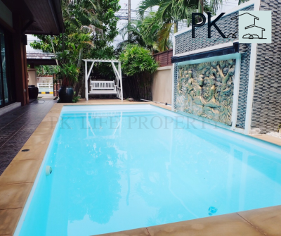 5R0312 ให้เช่า pool villa 3 ห้องนอน 2 ห้องน้ำ ราคา 80,000/เดือน โซนกะทู้