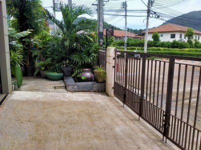 5R0334 ให้เช่าบ้านแฝดสองชั้น 3ห้องนอน 2ห้องน้ำ ราคา 24,000/เดือน โซนกะทู้