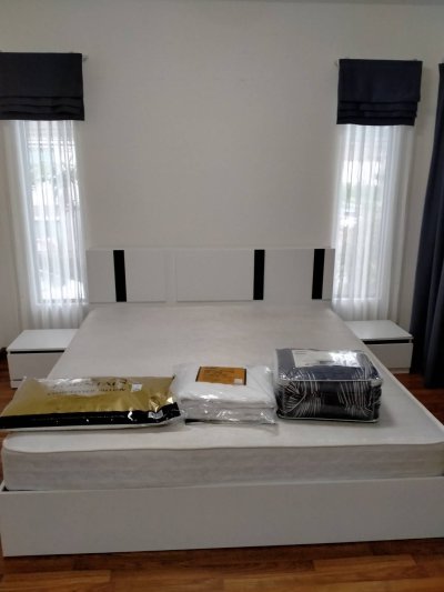 5R0334 ให้เช่าบ้านแฝดสองชั้น 3ห้องนอน 2ห้องน้ำ ราคา 24,000/เดือน โซนกะทู้