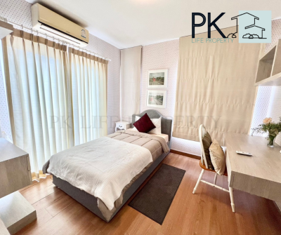 5R0377 ให้เช่าบ้านเดี่ยวสองชั้น 3 ห้องนอน 2 ห้องน้ำ ราคา 45,000/เดือน โซนกะทู้