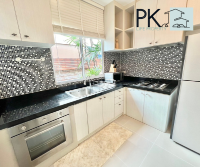 5R0377 ให้เช่าบ้านเดี่ยวสองชั้น 3 ห้องนอน 2 ห้องน้ำ ราคา 45,000/เดือน โซนกะทู้