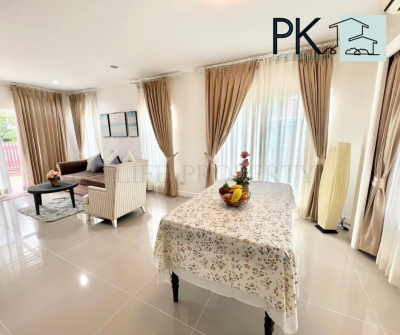 5R0377 ให้เช่าบ้านเดี่ยวสองชั้น 3 ห้องนอน 2 ห้องน้ำ ราคา 45,000/เดือน โซนกะทู้