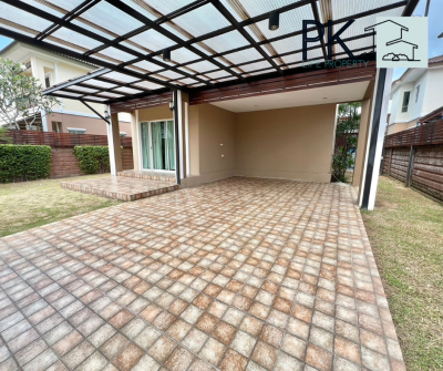 5R0377 ให้เช่าบ้านเดี่ยวสองชั้น 3 ห้องนอน 2 ห้องน้ำ ราคา 45,000/เดือน โซนกะทู้