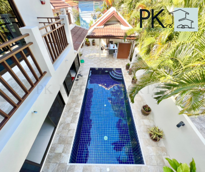 5R0382 ให้เช่า pool villa 3ห้องนอน 3ห้องน้ำ ราคา 55,000/เดือน โซนกะทู้