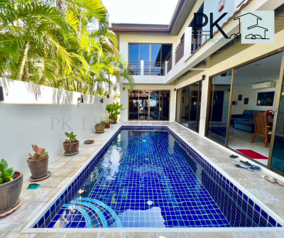 5R0382 ให้เช่า pool villa 3ห้องนอน 3ห้องน้ำ ราคา 55,000/เดือน โซนกะทู้