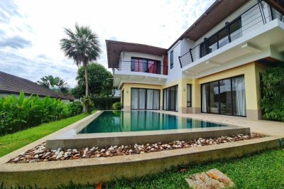 5R0461 ให้เช่า pool villa 3ห้องนอน 3ห้องน้ำ ราคา 120,000/เดือน โซนกะทู้