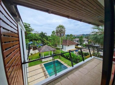 5R0461 ให้เช่า pool villa 3ห้องนอน 3ห้องน้ำ ราคา 120,000/เดือน โซนกะทู้