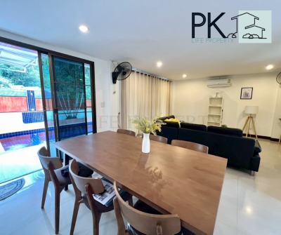 5R0466 Pool villa for rent 3bedroom 5bathroom 85,000/month at kathu have fully furnished