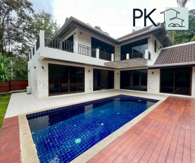 5R0466 Pool villa for rent 3bedroom 5bathroom 85,000/month at kathu have fully furnished