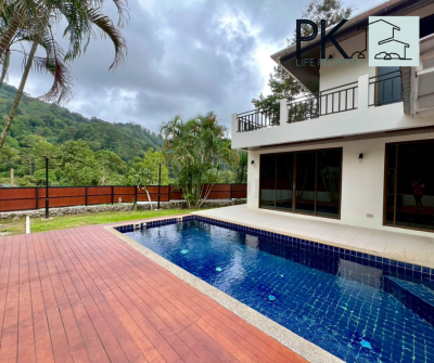 5R0466 Pool villa for rent 3bedroom 5bathroom 85,000/month at kathu have fully furnished