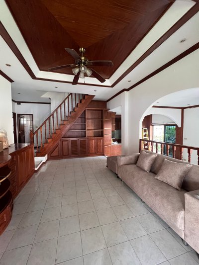 5R0482 ให้เช่าบ้านเดี่ยวสองชั้น 3 ห้องนอน 3 ห้องน้ำ ราคา 45,000/เดือน โซนกะทู้