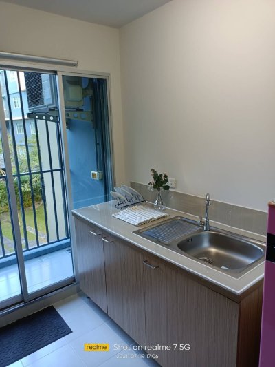 5R0521 คอนโดมิเนียมให้เช่า 1ห้องนอน 1ห้องน้ำ เดือนละ 9,000 บาท โซนกะทู้