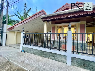 5R0569 ให้เช่าบ้านเดี่ยวชั้นเดียว 3ห้องนอน 2ห้องน้ำ ราคา 25,000/เดือน โซนกะทู้