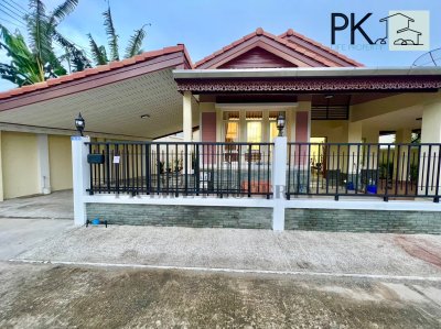 5R0569 ให้เช่าบ้านเดี่ยวชั้นเดียว 3ห้องนอน 2ห้องน้ำ ราคา 25,000/เดือน โซนกะทู้