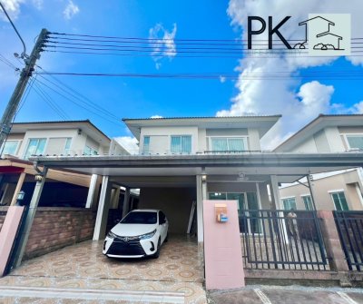 5R0586 ให้เช่าบ้านเดี่ยวสองชั้น 3 ห้องนอน 3 ห้องน้ำ ราคา 55,000/เดือน โซนกะทู้