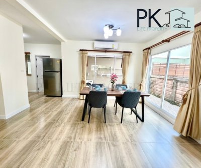 5R0586 ให้เช่าบ้านเดี่ยวสองชั้น 3 ห้องนอน 3 ห้องน้ำ ราคา 55,000/เดือน โซนกะทู้