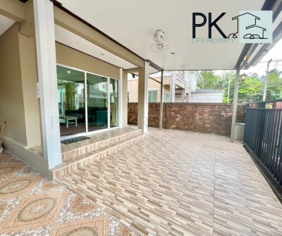 5R0586 ให้เช่าบ้านเดี่ยวสองชั้น 3 ห้องนอน 3 ห้องน้ำ ราคา 55,000/เดือน โซนกะทู้