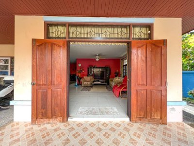 5R0588 ให้เช่าบ้านเดี่ยวสองชั้น 3ห้องนอน 3ห้องน้ำ ราคา 40,000/เดือน โซนกะทู้