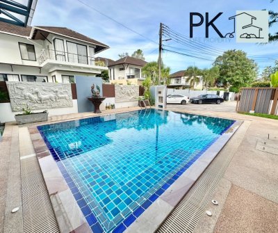 5R0600 ให้เช่า Pool Villa  4 ห้องนอน 3 ห้องน้ำ ราคา 130,000/เดือน โซนกะทู้