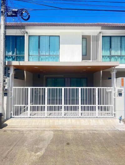 5R0607 ให้เช่าบ้านแฝดสองชั้น 3 ห้องนอน 2 ห้องน้ำ ราคา 35,000/เดือน โซนกะทู้