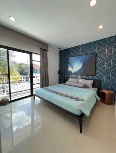 5R0608 ให้เช่าบ้านเดี่ยวสองชั้น 4ห้องนอน 2ห้องน้ำ ราคา 50,000/เดือน โซนกะทู้