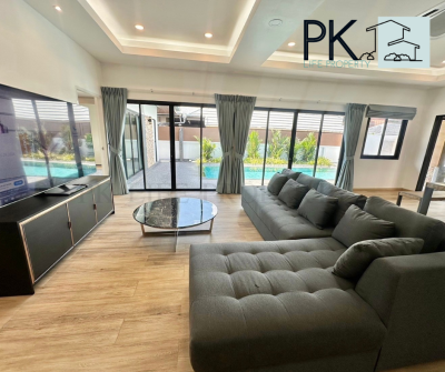 5R0609 ให้เช่า pool villa 3ห้องนอน 2ห้องน้ำ ราคา 100,000/เดือน โซนกะทู้