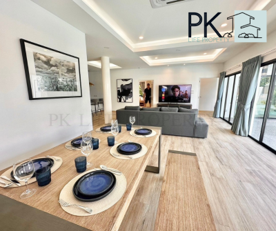 5R0609 ให้เช่า pool villa 3ห้องนอน 2ห้องน้ำ ราคา 100,000/เดือน โซนกะทู้